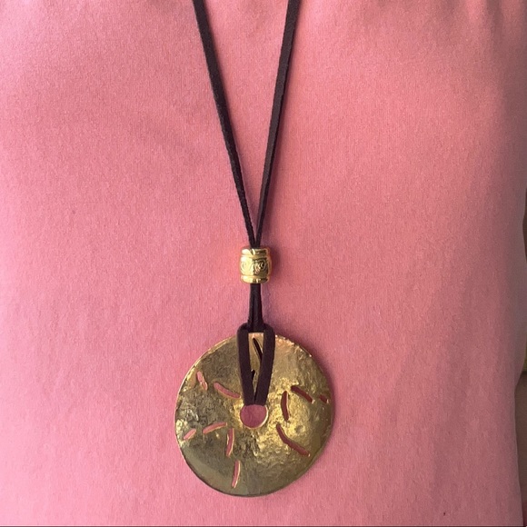 Dubai🏺24K Gold Plated 🌀 Necklace - Picture 2 of 4